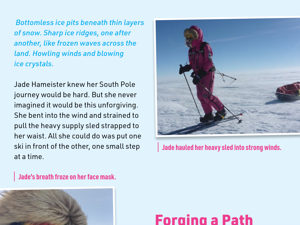 Forging a Path - Frozen... South Pole: The Final Challenge - Pathfinder ...