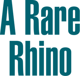 a rare rhino